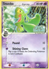 Treecko [Delta Species] - 68/100 - Common - Reverse Holo